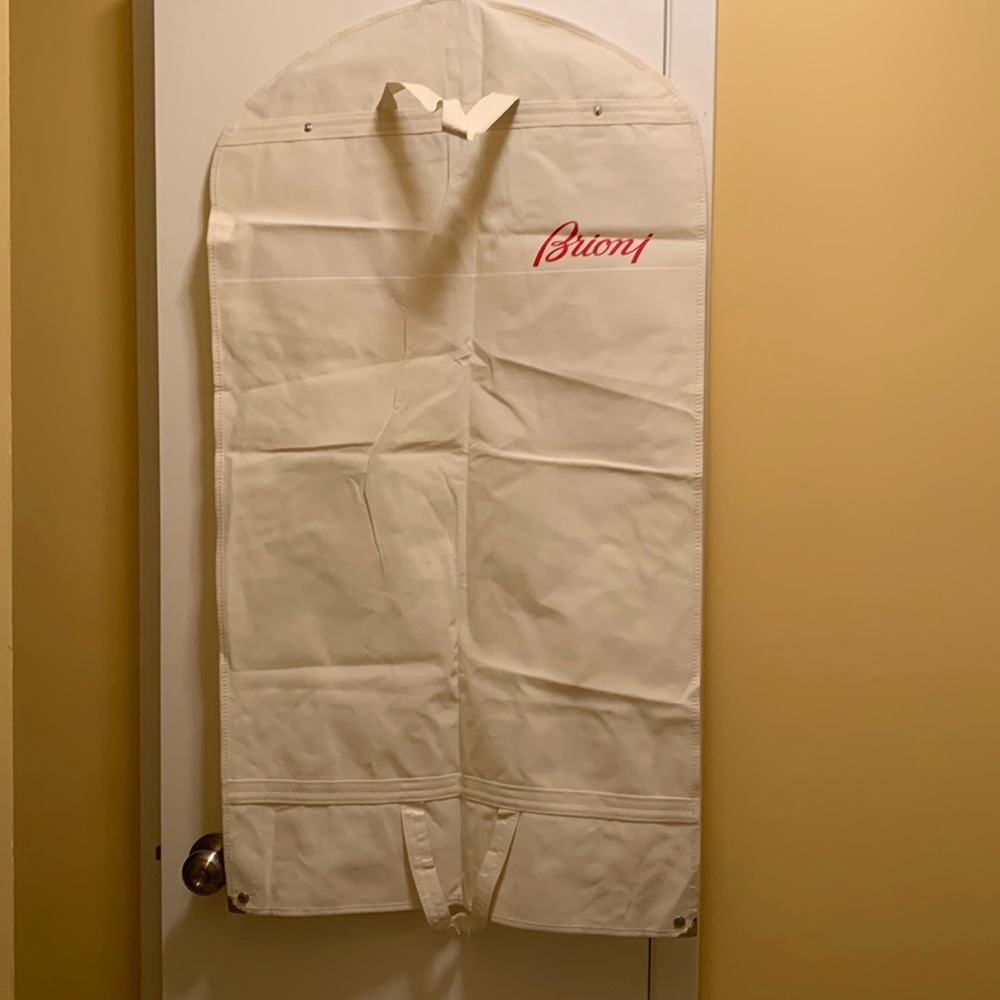 NWOT Brioni garment cover/bag